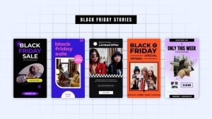 Videohive Black Friday Stories 60295074 Product Promo template preview