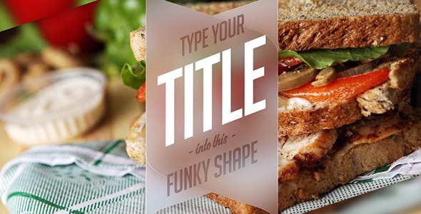 Sunny Day Titles Video Displays template preview