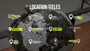 Videohive Location Titles 1.0 | After Effects 42487772 Titles template preview