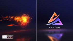 Videohive Flash Glitch Logo Reveal Logo Stings template preview