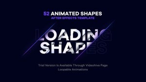 Videohive Loading Shapes Elements template preview