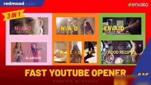 Videohive Fast Youtube Opener Openers template preview