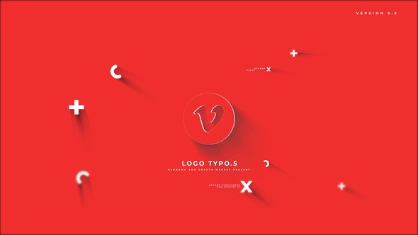 Videohive Logo Typo Opener V5 Logo Stings template preview