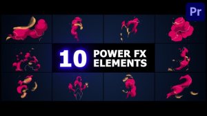 Power Elements | Premiere Pro MOGRT Premiere Pro template preview