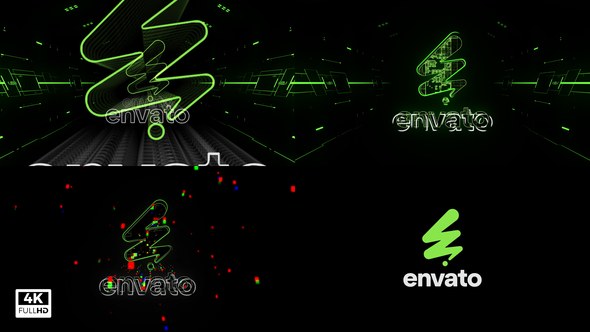 Videohive Glitch Logo 57186083 Logo Stings template preview