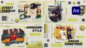 Videohive Fashion Riot Openers template preview