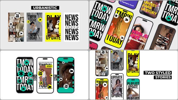 Videohive Modern Styled Instagram Stories Product Promo template preview