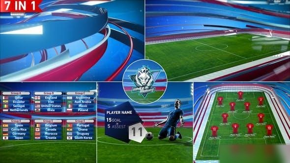 Videohive Soccer Package Openers template preview