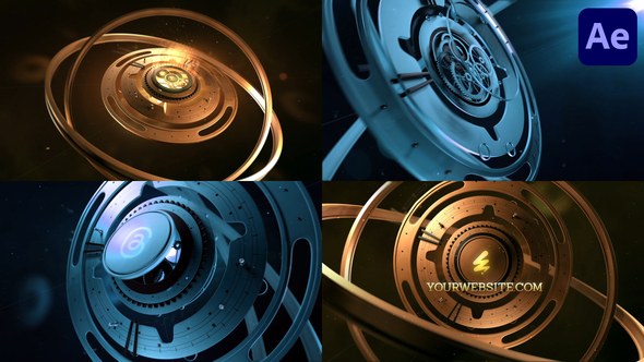 Videohive Gears Logo for After Effects Logo Stings template preview