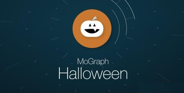 Videohive MoGraph Halloween Message Openers template preview