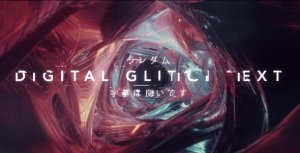 Videohive Digital Glitch Text Titles template preview