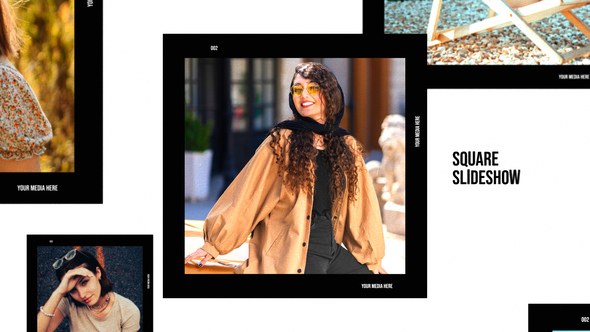 Videohive Photo Slideshow - Square Slideshow 58258196 Elements template preview