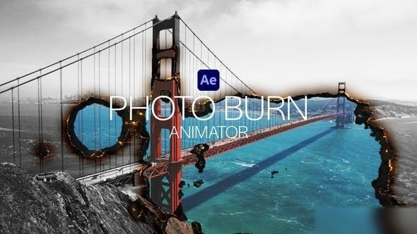 Videohive Photo Burn Animator Openers template preview