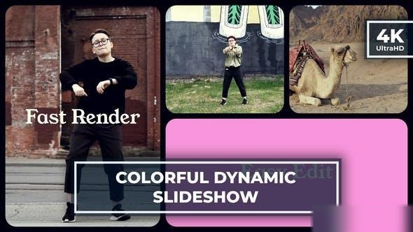 Videohive Colorfull Multiscreen Opener | Gallery Slideshow Openers template preview