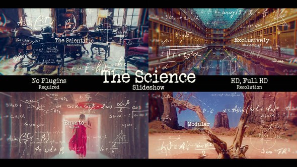 Videohive The Scientific Revolution - Parallax Slideshow Video Displays template preview