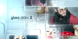 Videohive Glass Slides 2 Video Displays template preview