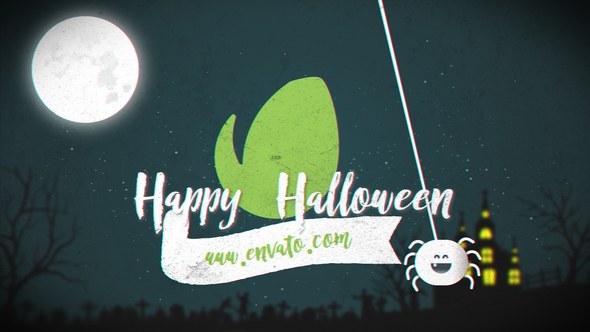 Videohive Halloween 18458015 Logo Stings template preview