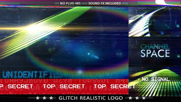 Videohive Space Secrets Logo - Ufo Conspiracy Logo Stings template preview
