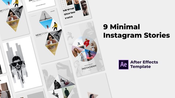 Videohive Minimal Stories Broadcast-packages template preview