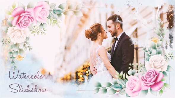 Videohive Romantic Wedding Slideshow 56640628 Video Displays template preview