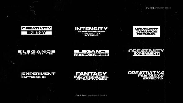 Videohive Text Animation || After Effects Titles template preview