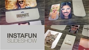 Videohive Mustaches And Beards Funny Slideshow Video Displays template preview