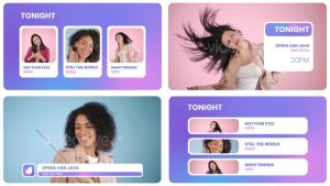 Videohive Blurred Gradient Broadcast Package Broadcast-packages template preview