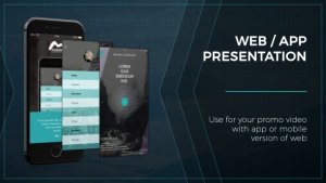 Web / App Presentation - Phone Video Displays template preview
