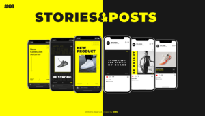 Videohive Stories & Posts #01 Titles template preview