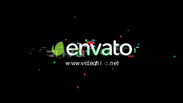 Videohive Glitch Logo 20672000 Logo Stings template preview