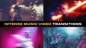 Videohive Intense Music Video Transitions | After Effects Elements template preview