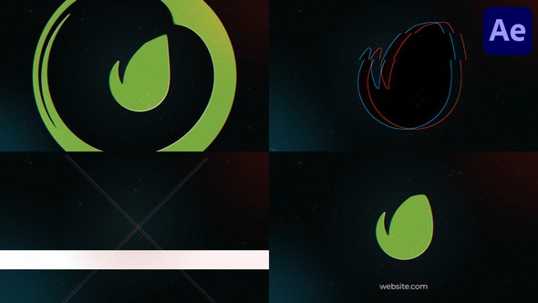 Videohive Dubstep Logo Glitch for After Effects Logo Stings template preview