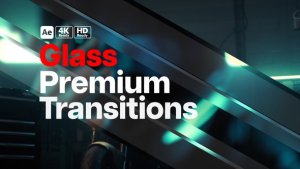 Videohive Premium Transitions Glass Elements template preview