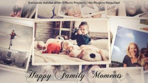 Videohive Photo Gallery - Happy Family Moments Video Displays template preview