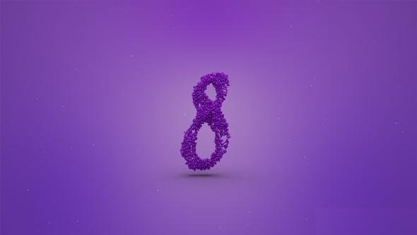 Videohive Happy Womens Day Logo Stings template preview