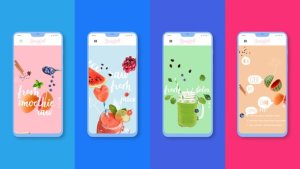 Fast Stomp App Promo Video Displays template preview