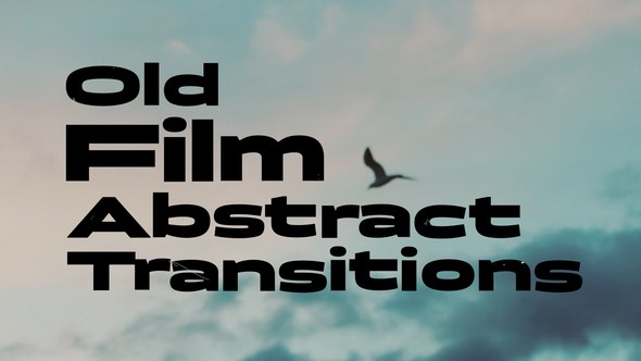 Videohive Old Film Abstract Transitions Elements template preview