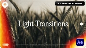Videohive Light Transitions 54489177 Elements template preview