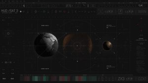 Videohive HUD Covert Operations Satellite 3 Elements template preview