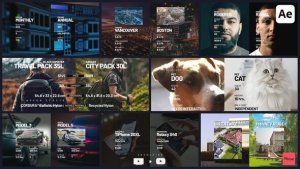 Videohive Comparisons 1 Video Displays template preview