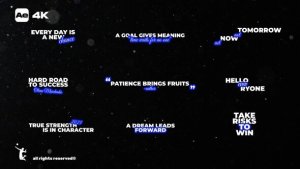Videohive Text Titles 59979098 Titles template preview