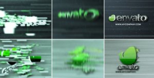 Videohive Glitch Quick Logo Logo Stings template preview