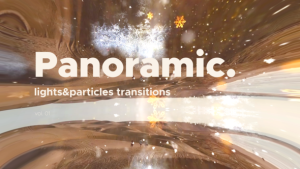 Videohive Lights & Particles Panoramic Transitions Vol. 01 Elements template preview