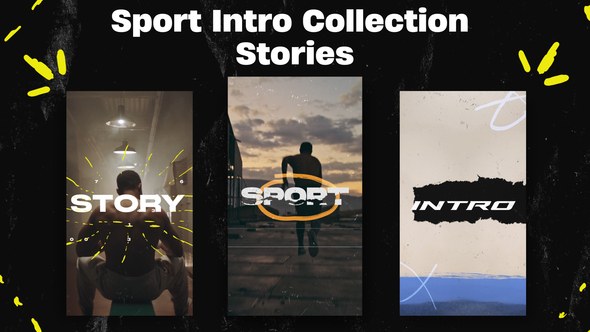 Videohive Sport Intro Collection Stories Openers template preview