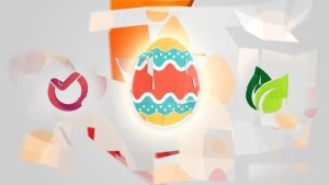 Videohive Easter Folding Logo Logo Stings template preview