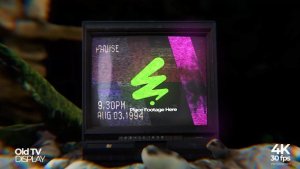 Videohive Old TV Mockup Display Video Displays template preview