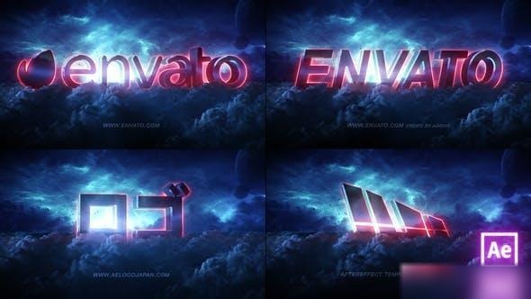 Videohive Space Logo Reveal 38584709 Logo Stings template preview