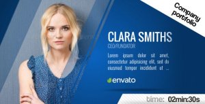 Videohive Company Portfolio 8056499 Video Displays template preview