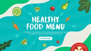 Videohive Healthy Food Promo Product Promo template preview