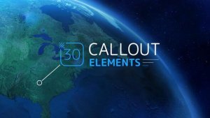 Callout Elements Video Displays template preview